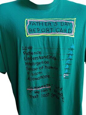 3XL True Vintage Single Stitch T-shirt Buttery Dad Joke T-Shirt 80s 90s Thin